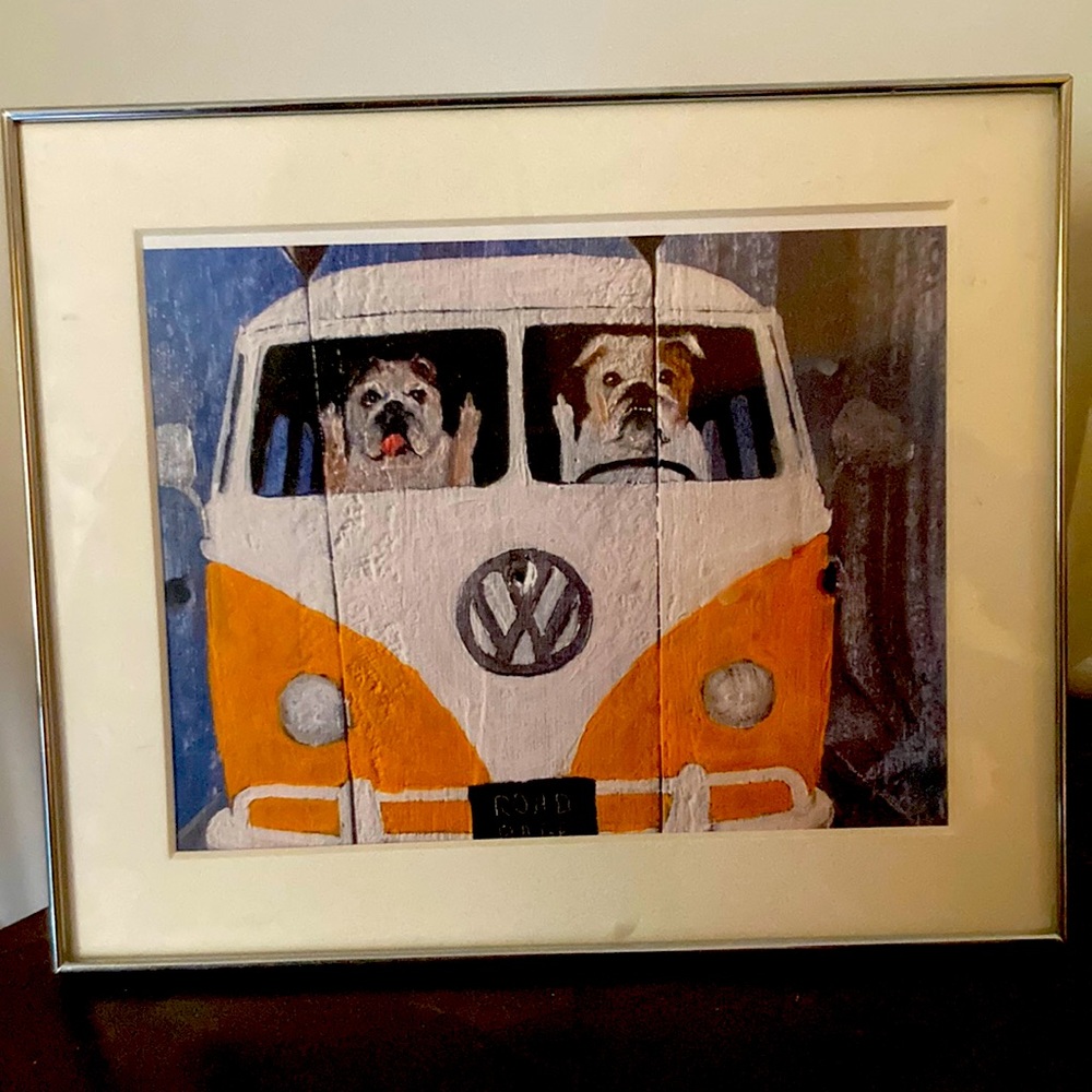 Volkswagen art WITH frame